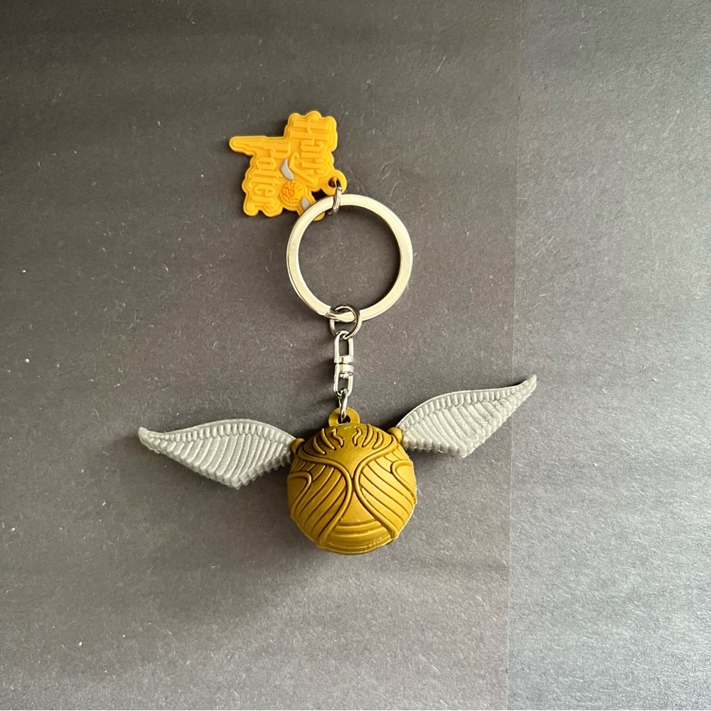 Harry Potter Rubber Snitch Keychain